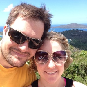 Selfie taken from Drake's Seat lookout