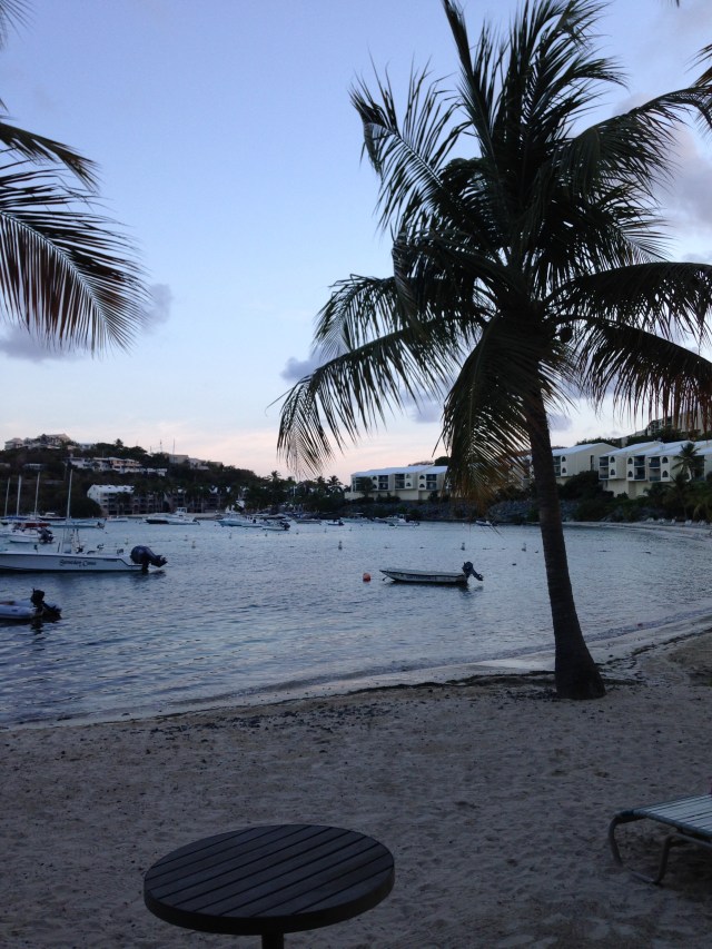 Cowpet Bay at sunset