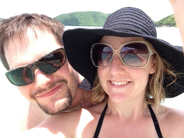 Cinnamon Bay selfie