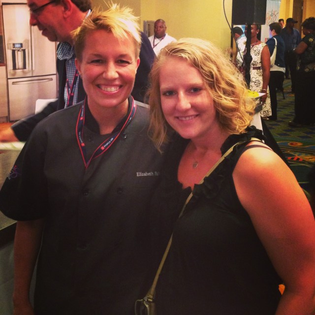 Me with Elizabeth Falkner