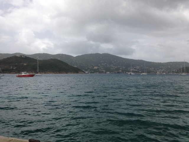 Ferry ride from Crown Bay