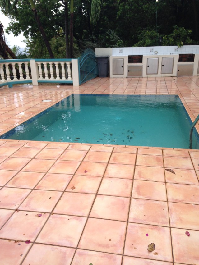 Bertha turned our little watering hole into an infinity pool