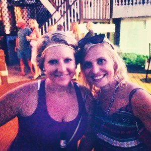 Good lookin' ladies at STX boat parade!